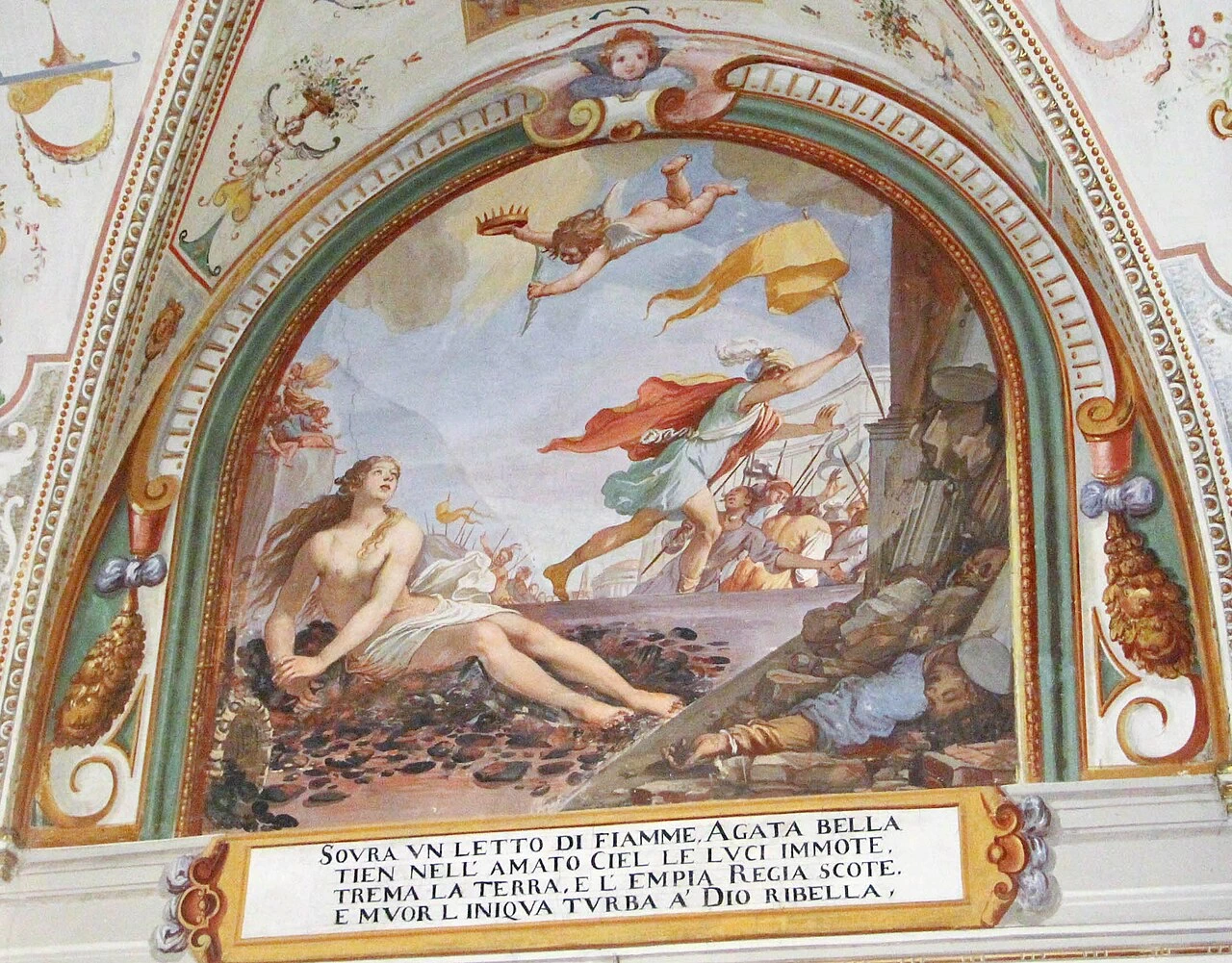 Camera del granduca. Sante, Agata -  Villa di Poggio Imperiale